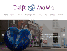 Tablet Screenshot of delftmama.nl